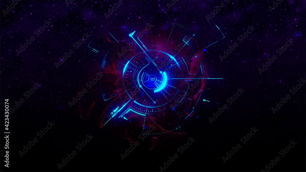 Obraz premium Sistema Galaxia