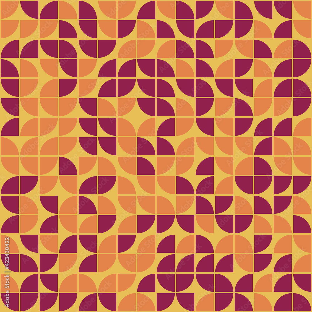 Obraz premium Abstract Geometric Pattern generative computational art illustration