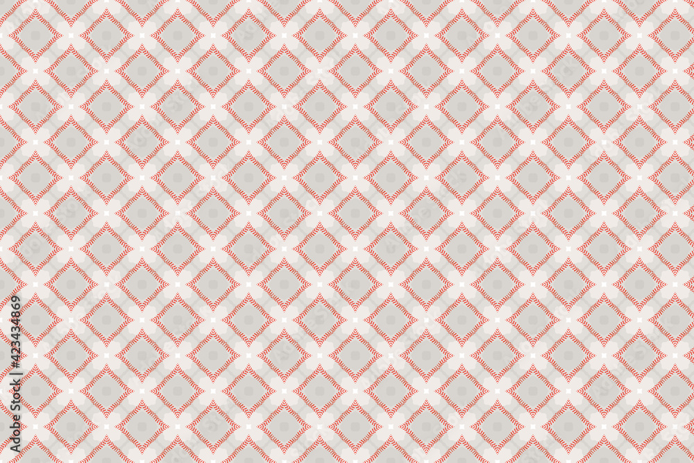 Fototapeta premium seamless pattern with Diamond Shape. Seamless geometric pattern design texture.