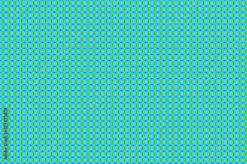 seamless pattern with dots. Wallpaper 3d cubes cyan. Seamless geometric pattern design texture.