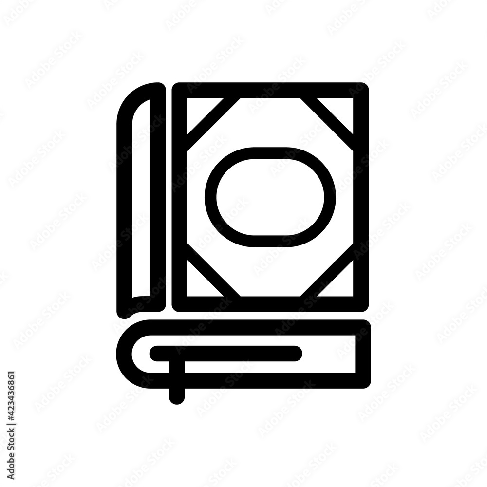 Reading the holy quran icon. Muslim book. Recite Al Quran Moslem Logo. Islamic muslim religion for ramadan concept. Simple Glyph style. vector illustration. design on white background. Reading the holy quran icon. Muslim book. Recite Al Quran Moslem Logo. Islamic muslim religion for ramadan concept. Simple Glyph style. vector illustration. design on white background.