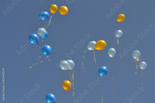 balloons on sky