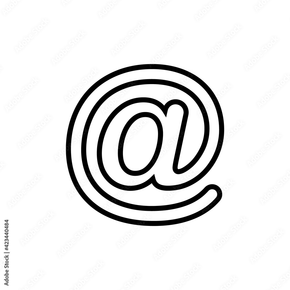 at icon vector illustration for mobile app and website at icon vector illustration for mobile app and website