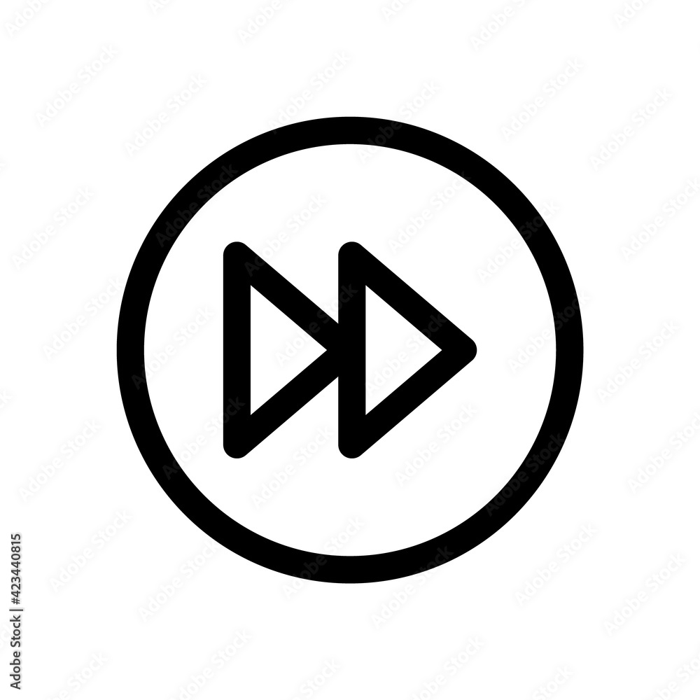Next vector icon, forward button symbol. Rewinding icon flat. Illustration isolated vector sign symbol. Fast Forward Icon Vector. right Arrow icon vector for any purposes Next vector icon, forward button symbol. Rewinding icon flat. Illustration isolated vector sign symbol. Fast Forward Icon Vector. right Arrow icon vector for any purposes