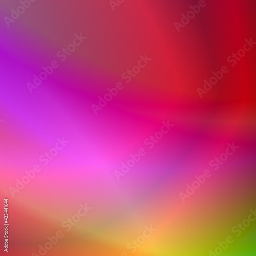 Abstract creative concept vector multicolored blurred backgrounds set. Luminous elements. For web and mobile applications, artistic illustration template design, modern decoration.