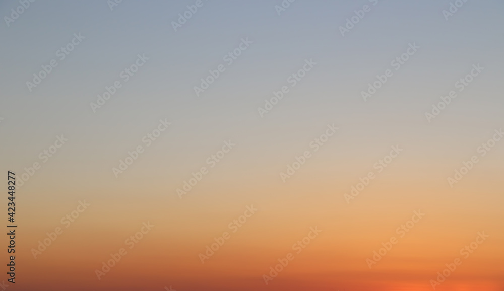 Landscape of city against sky at sunset Landscape of city against sky at sunset