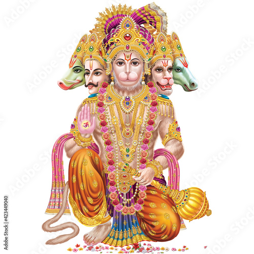 Slika na platnu Browse high resolution stock images of Lord Hanuman