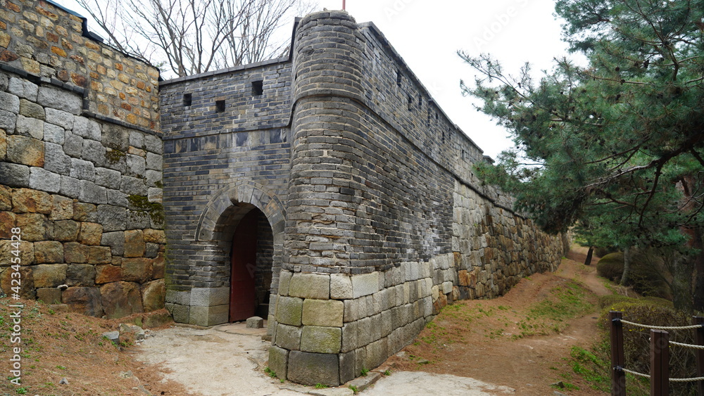 Obraz premium 韓国 水原（スウォン）の風景