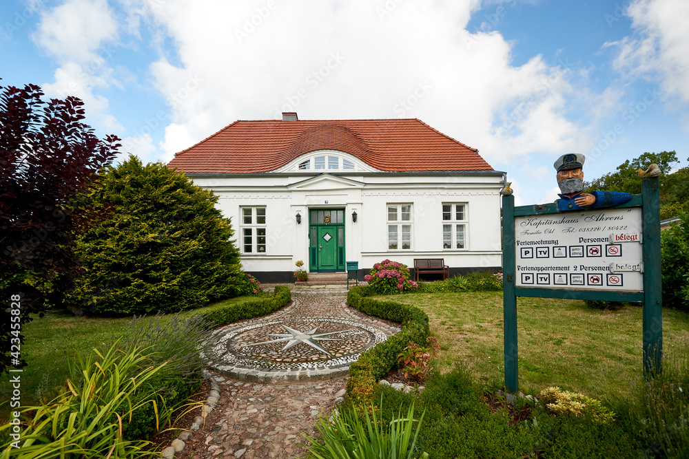 Captain's house in Born on the Darss Captain's house in Born on the Darss