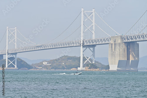 四国香川県の瀬戸大橋