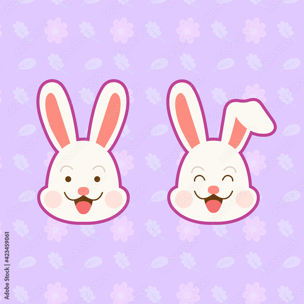 easter bunny with eggs easter bunny with eggs