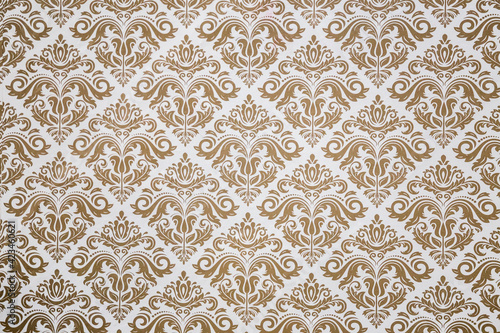 Obraz na płótnie wallpaper with arabesque theme