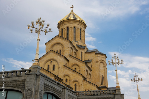 Tsminda Sameba Cathedral (Holy Trinity Cathedral), Tbilisi, Georgia