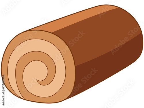 チョコレートロールケーキ