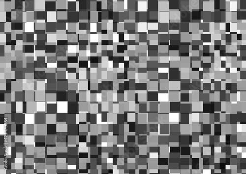 fashion design background, abstract, pixels, squares, tile, mosaic, glass, shards, black, white, gray, monochrome, paper, seamless pattern, geometric background, block, summer, winter, digital, 