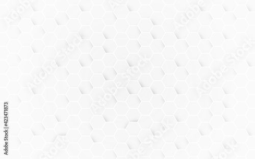 hexagon concept design abstract technology background vector EPS