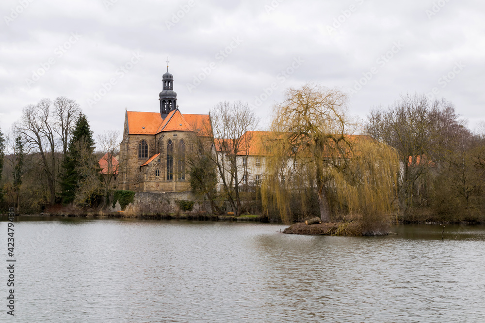 Obraz premium Monastery Marienrode - Hildesheim, Lower Saxony, Germany