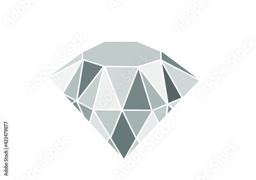 Beautiful platinum jewelry design