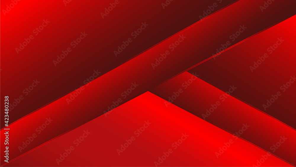 Abstract luxury futuristic red background
