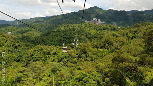 Φωτογραφία View photos from the scenic spots in Maokong Gondala, Taiwan.