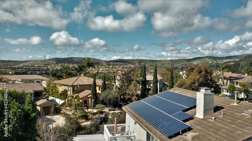 Wallpaper Mural Solar panels alternative energy no fossil fuels no polution Torontodigital.ca