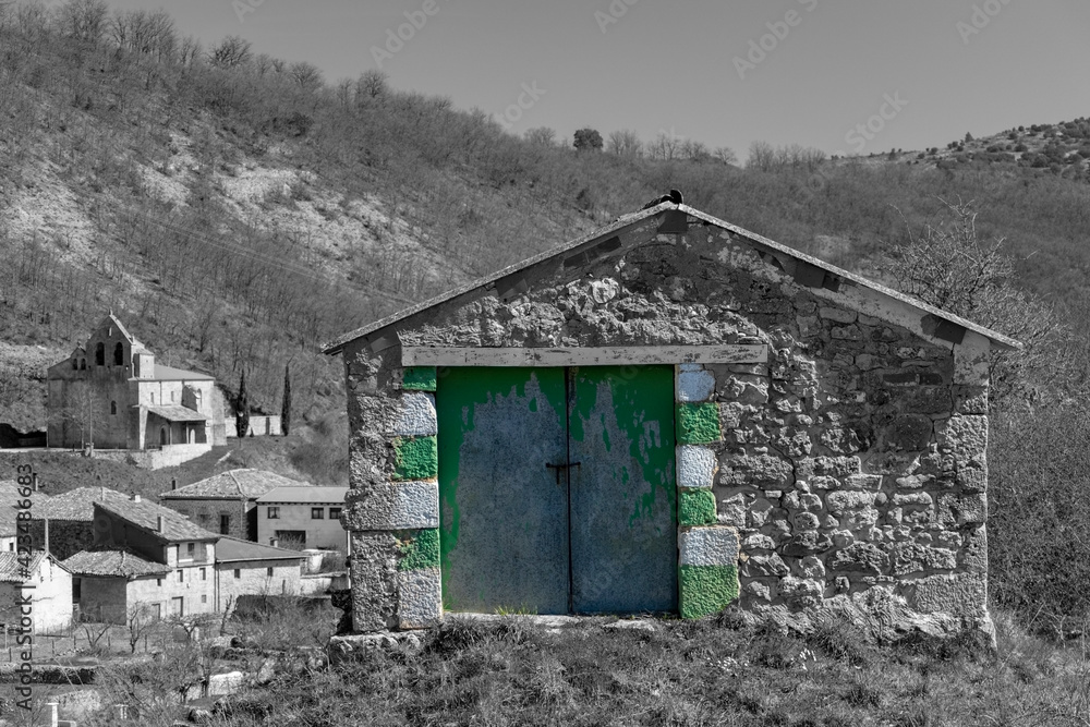 Obraz premium Escobados de abajo (Burgos)