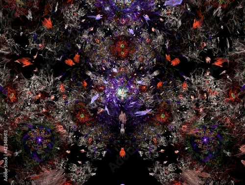 Fototapeta Naklejka Na Ścianę i Meble -  Imaginatory fractal background generated Image
