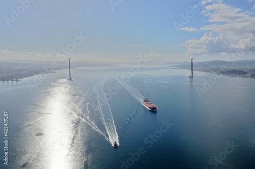 Construction of 1915 Canakkale Bridge