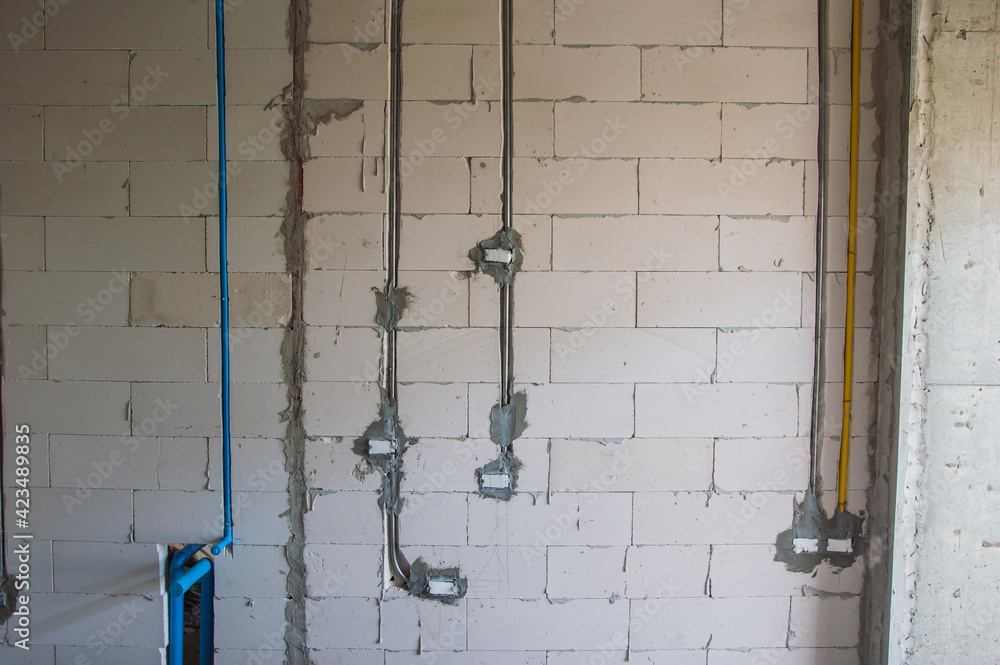 Power steel boxes and electrical metal conduit for cable or network