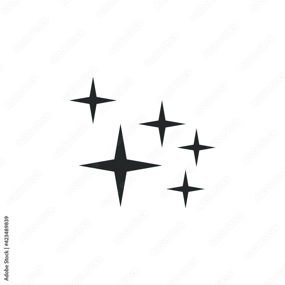 Fototapeta premium web icon star. Simple vector illustration.