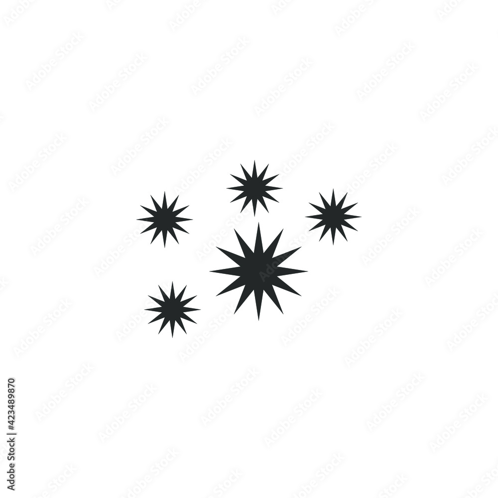 Fototapeta premium web icon star. Simple vector illustration.