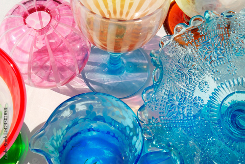 アンティーク氷コップ光のイメージ