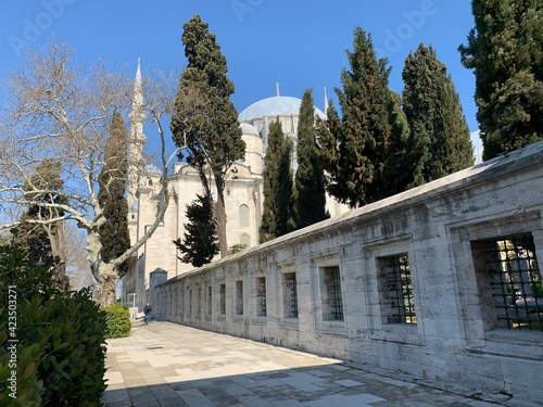 Old muslim graveyard photo