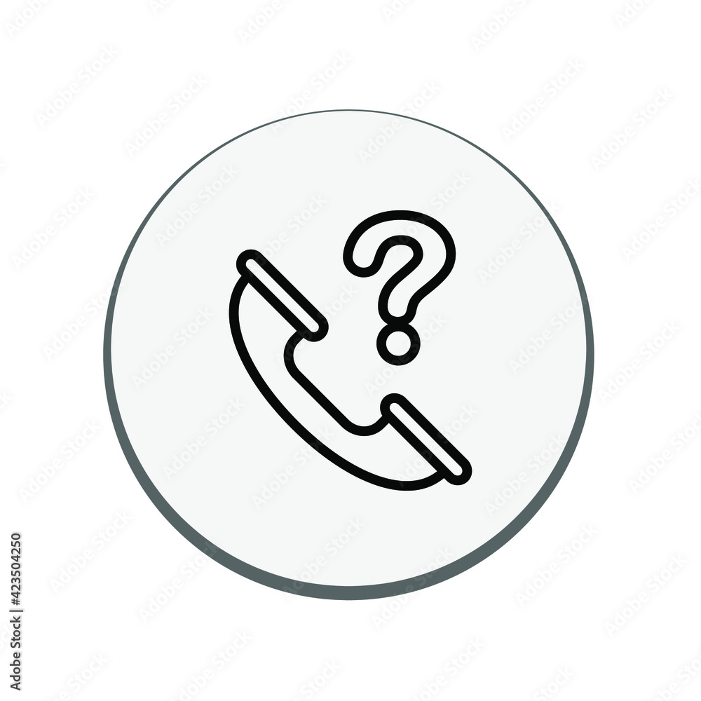 Illustration Vector graphic of phone icon Illustration Vector graphic of phone icon
