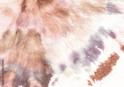  Yellow Tie Dye Wash. Tiedye Stripe Soft Designs.