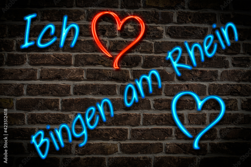 Obraz premium Bingen am Rhein