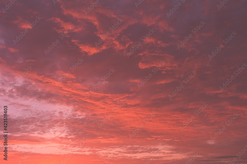 clouds at sunrise