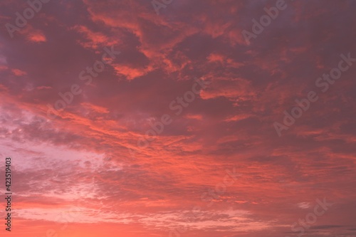 clouds at sunrise © George