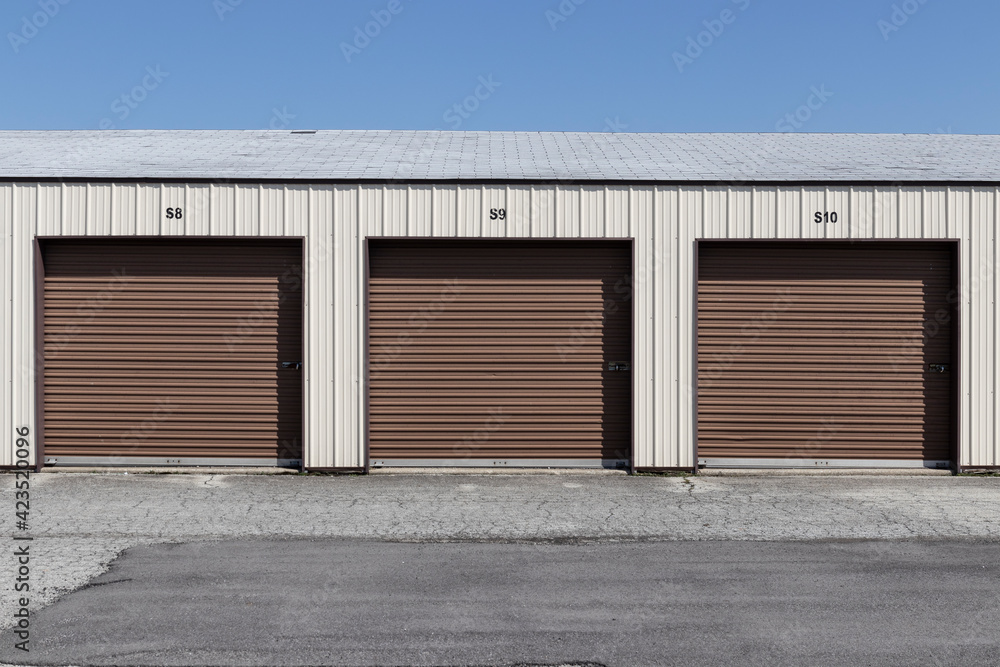 Self storage and mini storage garage units. Self storage and mini storage garage units.