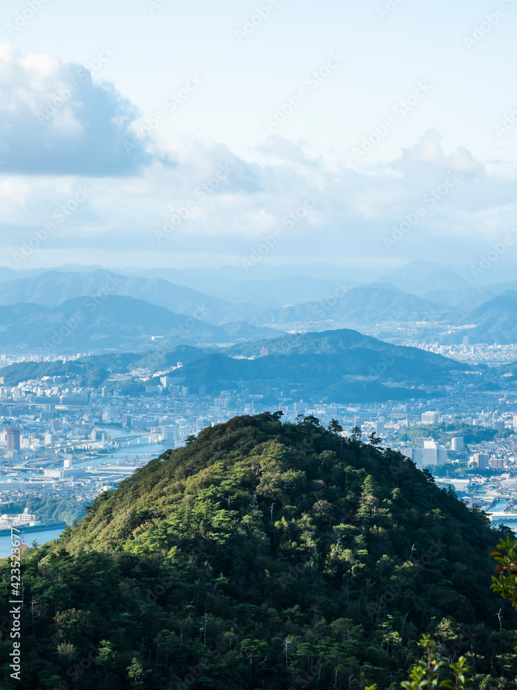 広島県絵下山からの展望