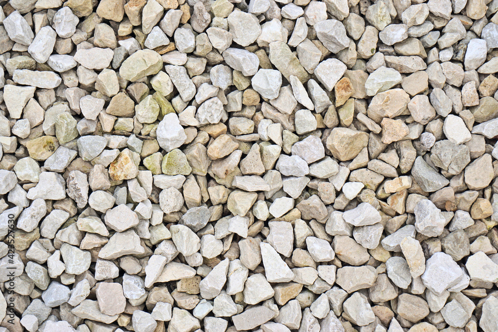 Close-up view of crushed stones.
Close-up view of crushed stones.