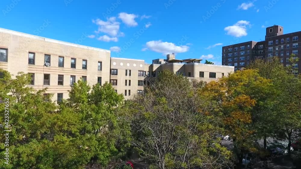 Aerial Descent View of Park Slope Aerial Descent View of Park Slope