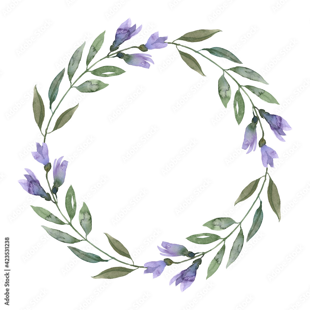 watercolor wreaths of wild flowers and herbs. Delicate hand-drawn wreaths for wedding invitations, greeting cards, business cards, diaries, scrapbooking
watercolor wreaths of wild flowers and herbs. Delicate hand-drawn wreaths for wedding invitations, greeting cards, business cards, diaries, scrapbooking
