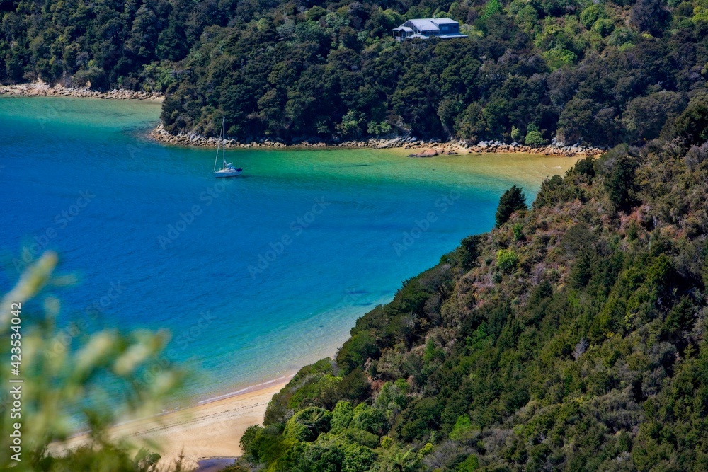 beautiful beach blue sea and yacht beautiful beach blue sea and yacht