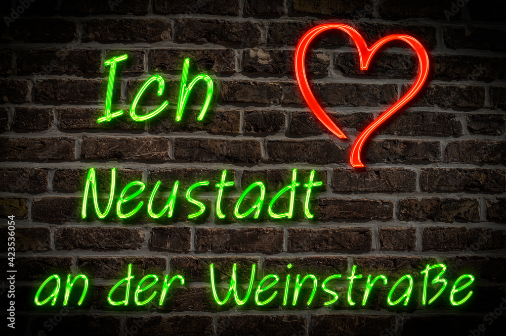 Obraz premium Neustadt an der Weinstraße