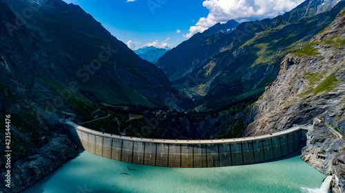 dam on the lake