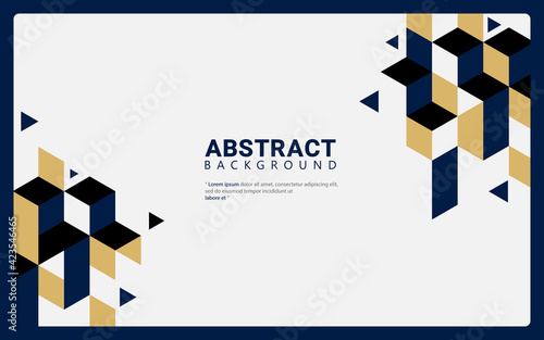 abstract background geometry - modern color