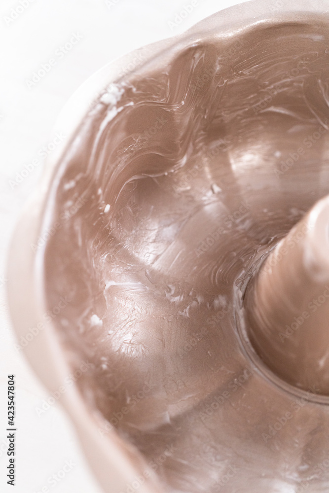 Fototapeta premium Chocolate bundt cake