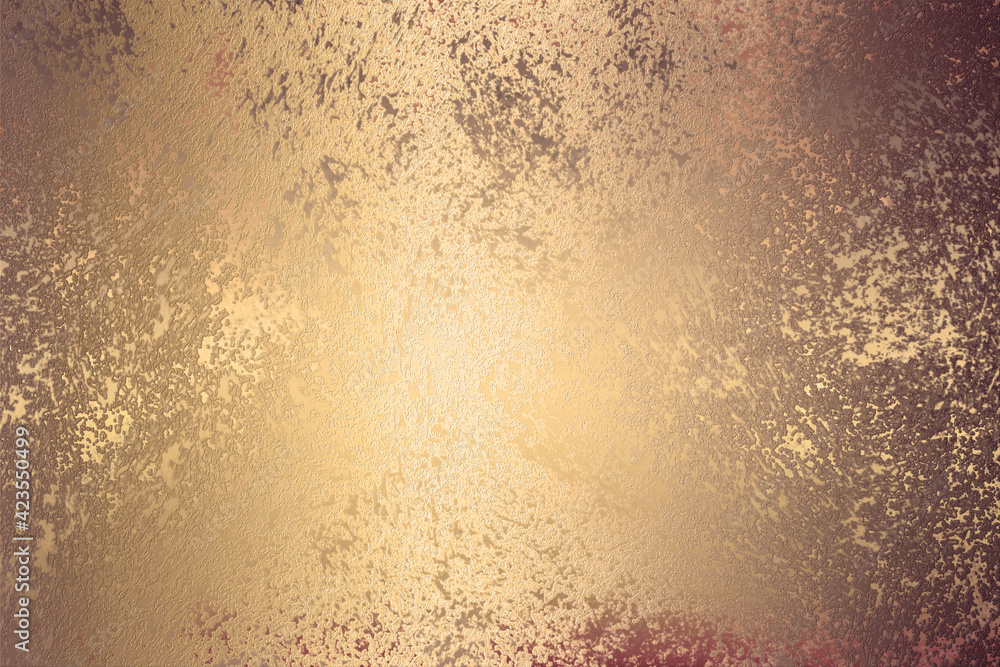 Golden abstract decorative paper texture background for artwork - Illustration
Golden abstract decorative paper texture background for artwork - Illustration