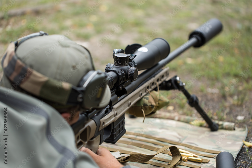 Shooting and Weapons Training. Outdoor Shooting Range Shooting and Weapons Training. Outdoor Shooting Range